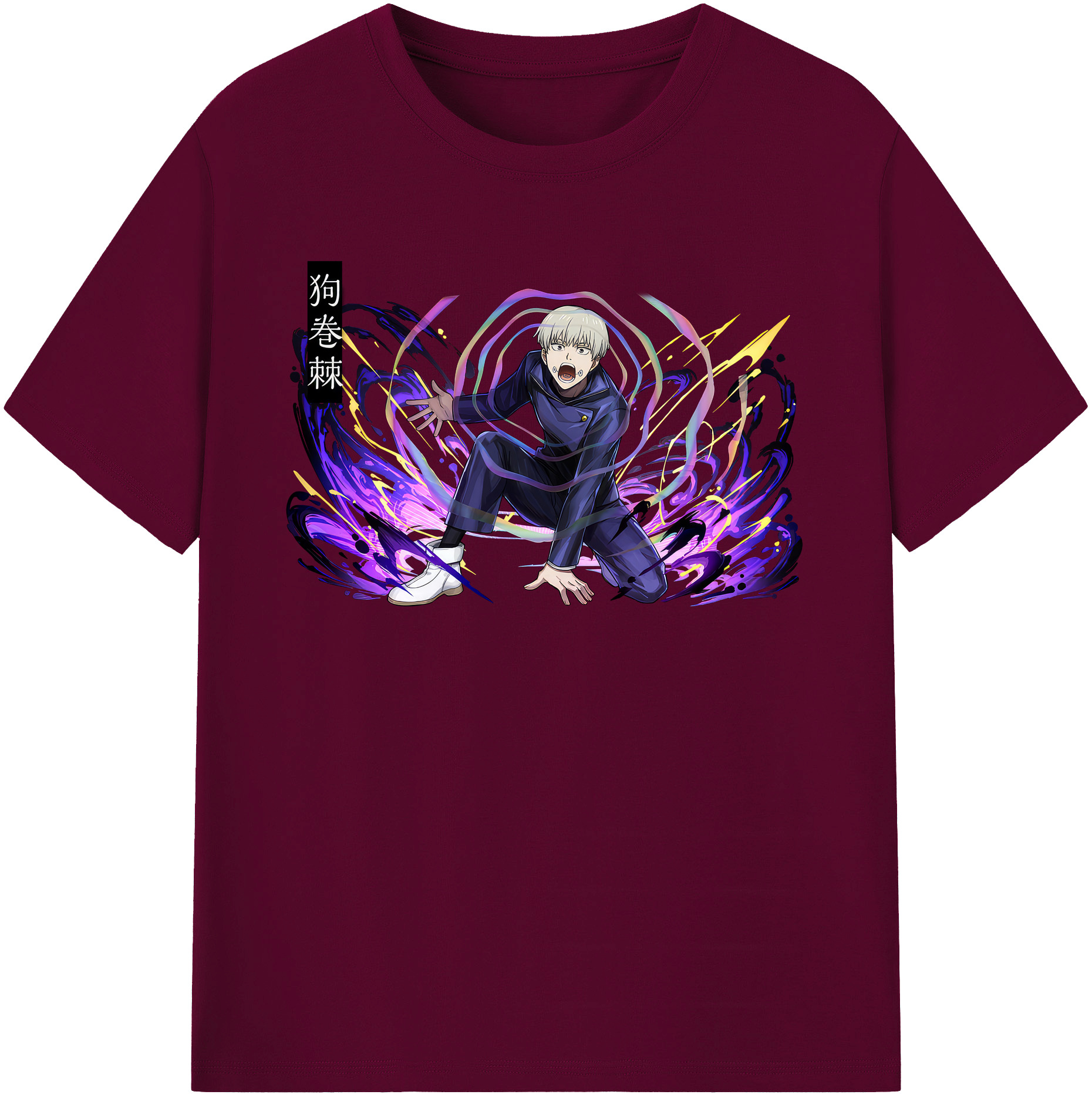 （画像用） 呪術廻戦 Jujutsu Kaisen レディースカジュアルプリントTシャツ（綿100％）